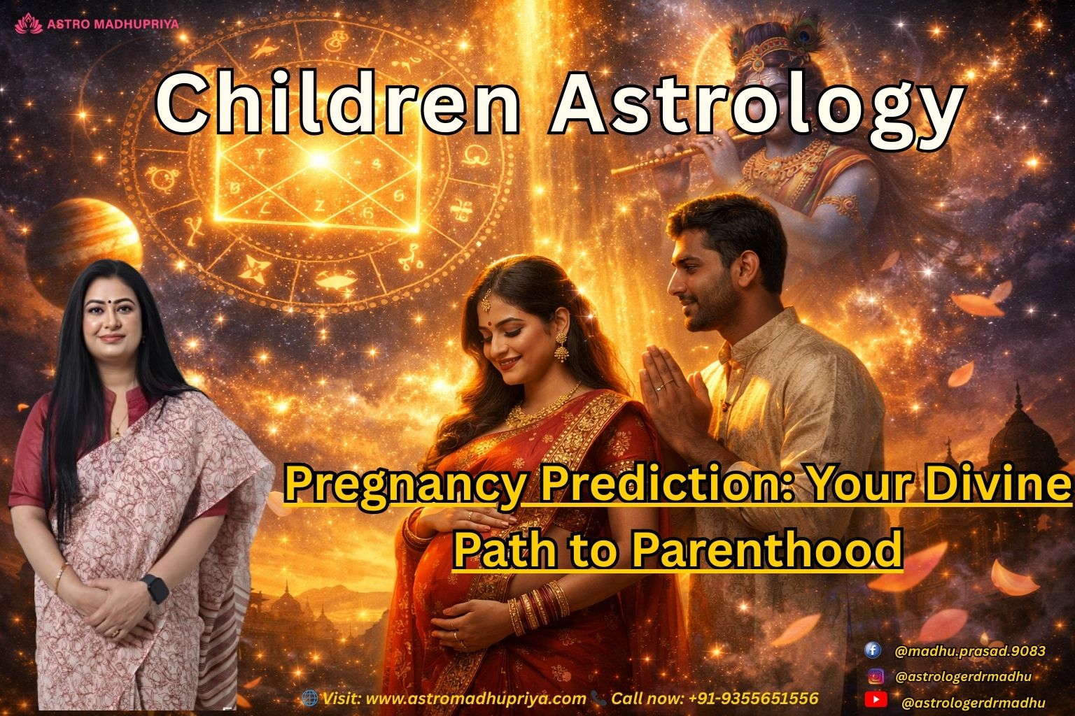 Child Astrology and Pregnancy Prediction by Dr. Madhu Priya