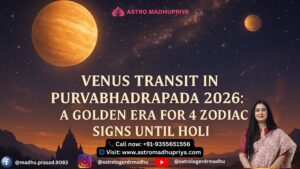 Venus Transit in Purvabhadrapada 2026