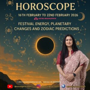 Weekly Horoscope 16th February to 22nd February 2026 | Festival Energy, Planetary Changes and Zodiac Predictions