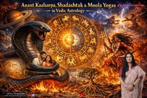 Anant Kaalsarpa, Shadashtak and Moola Yogas in Vedic Astrology