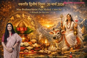 Navratri Day 2 (20 March 2026): Maa Brahmacharini Puja Method, Colors and 5 Rituals for Success