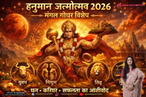 हनुमान जन्मोत्सव 2026: इन 4 राशियों को मिलेगा धन, करियर और सांसारिक सफलता का आशीर्वाद। मंगल गोचर विशेष