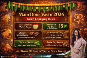 Main Door Vastu 2026: Mango & Ashok Toran कितने दिनों बाद बदलना चाहिए?