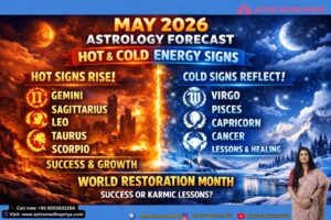 May 2026 Astrology Forecast: Which signs will experience “hot” or “cold” energy this month?