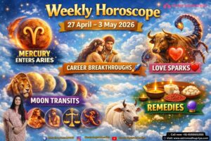 Weekly Horoscope 27 April to 3 May 2026: Celestial Shifts, Career Success & Your Cosmic Roadmap