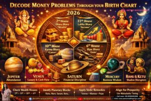 Why do money problems occur? Decode it through your birth chart