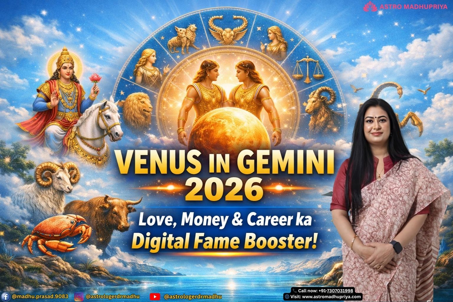 Venus Transit in Gemini 2026