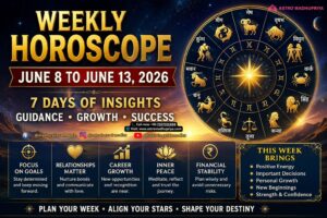 Weekly Horoscope June 8 to June 13, 2026