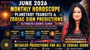 June 2026 Monthly Horoscope Planetary Transits and Zodiac Sign Predictions